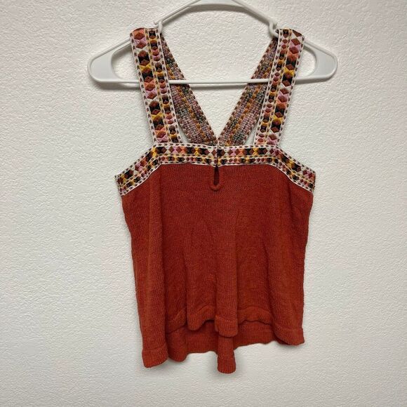 Madewell Embroidered Swing Sweater Tank size small - Picture 6 of 6